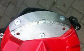 Zehenschutz ONYX strong -Montage durch Hufschuhdoktor-